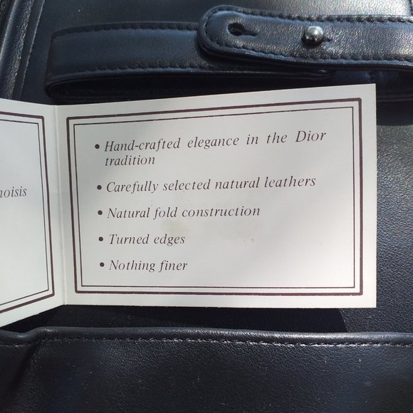 Vintage Christian Dior Neck Tie Travel Case with Zipper in Very Good Condition - Picture 5 of 10